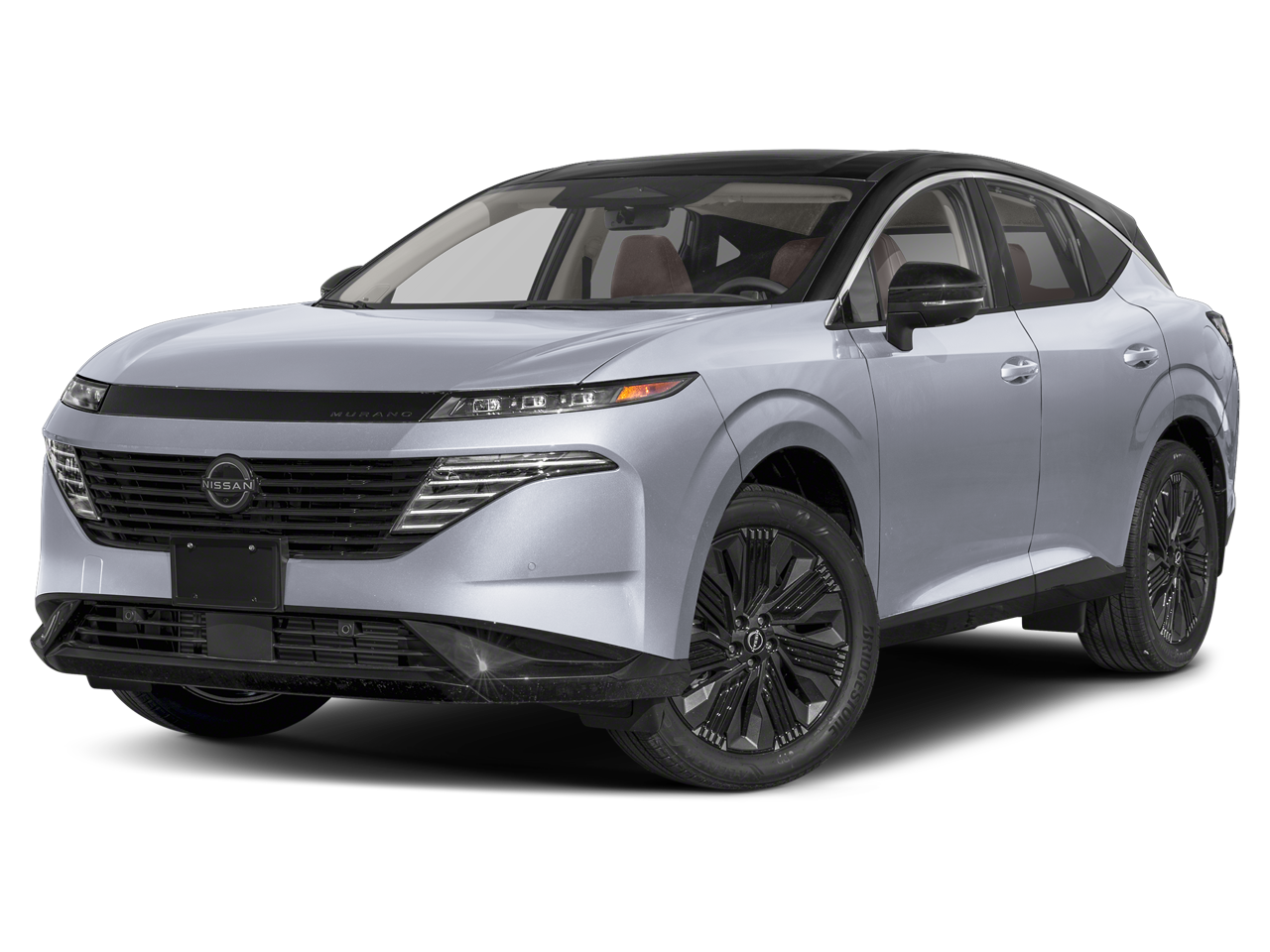 2025 Nissan Murano SL in Boulder Gray Pearl/Super Black — front three-quarter view