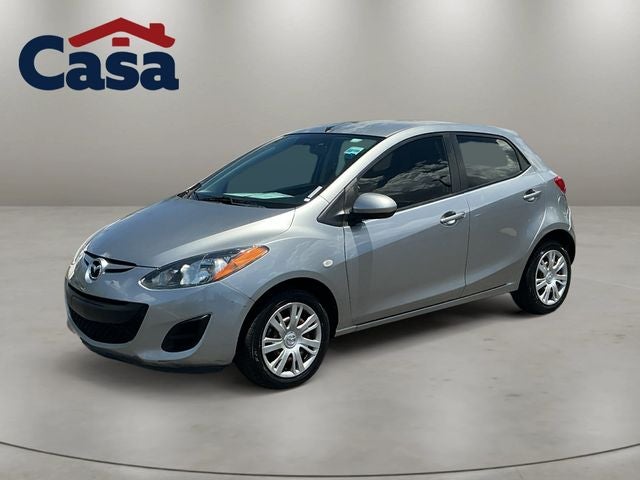 2011 Mazda Mazda2 Sport in Liquid Silver Metallic — front three-quarter view