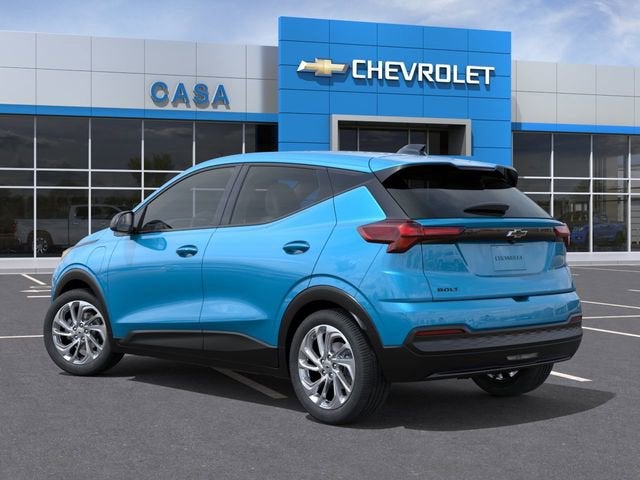 2027 Chevrolet Bolt — rear three-quarter view
