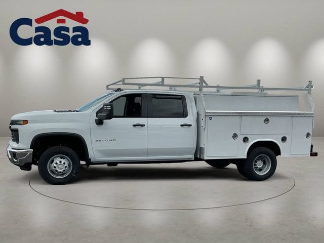 2026 Chevrolet Silverado 3500 HD Chassis Cab — rear three-quarter view