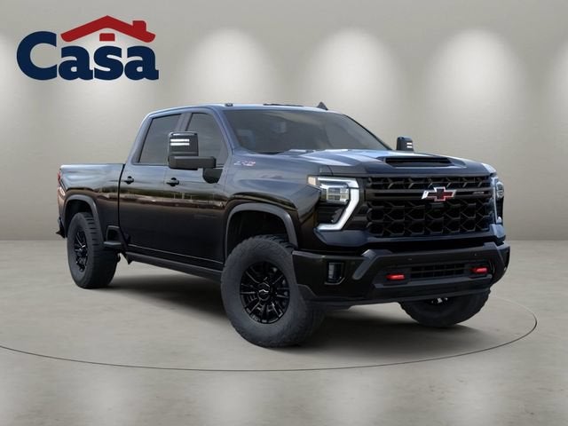 2026 Chevrolet Silverado 2500 HD ZR2 in Black — front three-quarter view