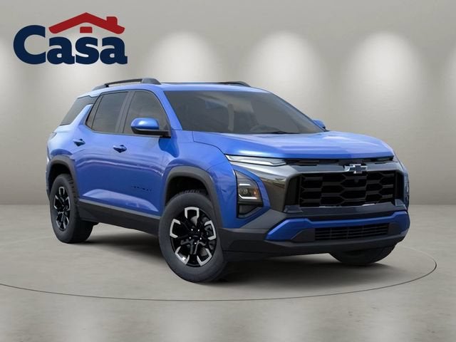 2026 Chevrolet Equinox ACTIV in Reef Blue Metallic — front three-quarter view