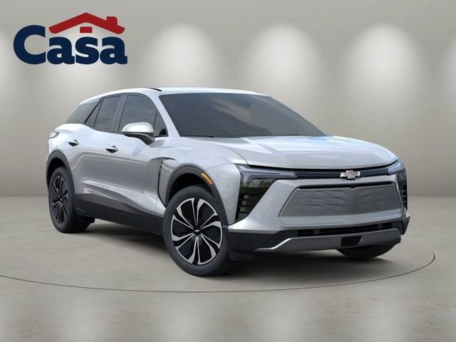 2026 Chevrolet Blazer EV LT in Sterling Gray Metallic — front three-quarter view