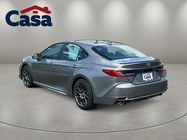 2025 Toyota Camry — rear three-quarter view