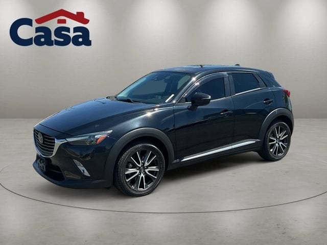 2016 Mazda Mazda CX-3 Grand Touring in Black — front three-quarter view